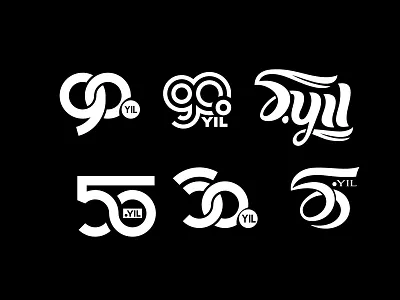 Years Symbols icon logo symbol years yıl