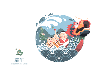 Dragon Boat Festival boat dragon festival illustration