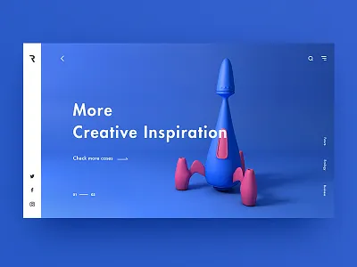 More Creative Inspiration c4d ui
