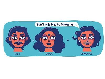 Gender artwork empoweringtransgender expression illustration lgbt lgbtq satishgangaiah vector