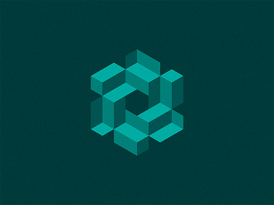 Hexagon | Logo Exploration #003 ai blue brand branding exploration illustrator logo mark
