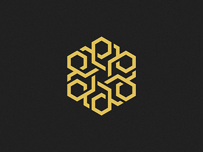 Hexagon 2 | Logo Exploration #004 ai black brand branding exploration illustrator logo mark yelow
