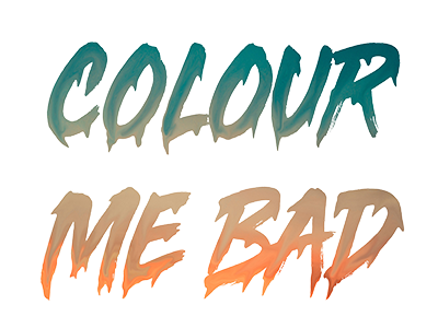 Colour Me Bad paint effect photoshop