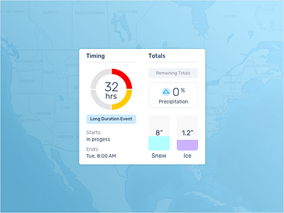 Weather event card app design card card design marketing ui design weather website design