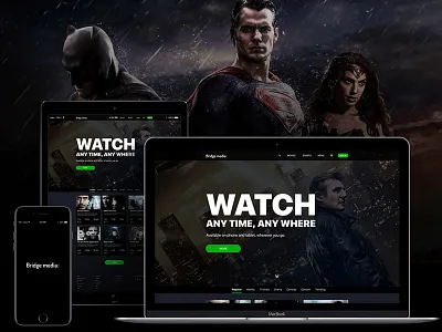Bridge media rate your movie uiux web design
