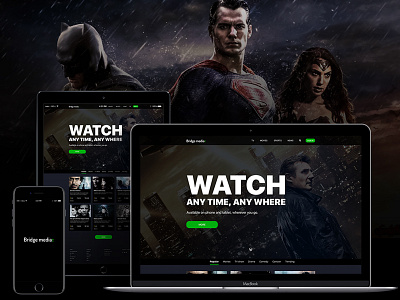 Bridge media rate your movie uiux web design