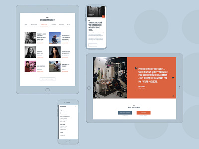 Portfolio progress apple devices fjalla one ipad iphone libre franklin mockup source sans pro ux web design website