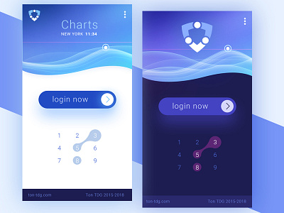 Ton Tdg analytics blockchain charts crypto currency digital news ui ux web