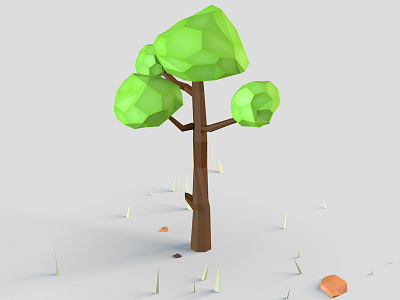 LowPolyTree c4d