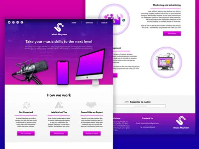 Web Page Layout concept design digital digital design illustrator layout sketch webdesign