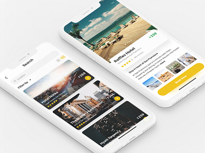 Hotel Search Detail app booking hotel ios mobile result search travel trip