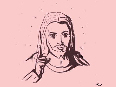 PingPong Club - Contribution to the Machine theme" animation jesus machine pingpongclub terminator