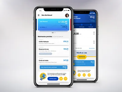 Bank Management Application app financial iphonex money smart management