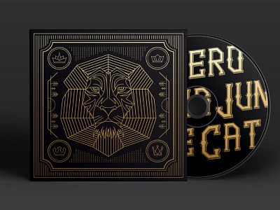 A Ferocious Jungle Cat album album lb line lion