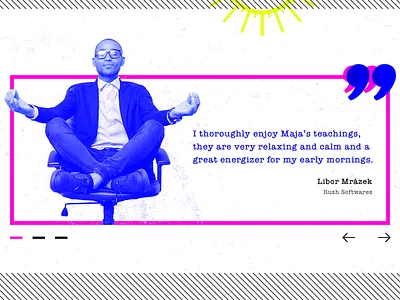 Testimonials comic corporate customer dailyui grudge meditate quote testimonial ui xray yoga