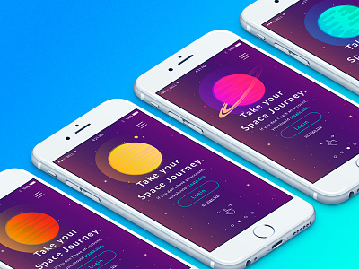 CrowdMe App app interface iphone platform space ui ux web application