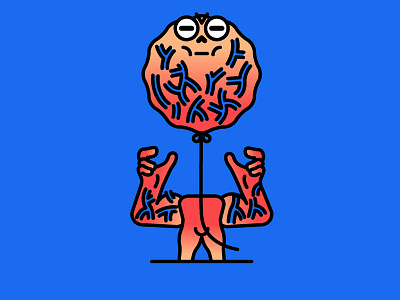 Weird stuff #3 blue diegomarmolejo illustration illustrator vector