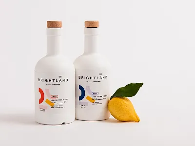 Brightland Packaging california lemon packaging powder coating shapes