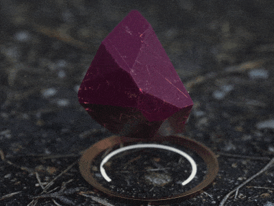 Gemstone 2 3d art cinema 4d design motion design motion graphics