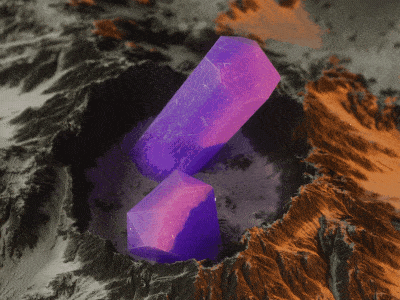 Gemstone 4 3d art cinema 4d design motion design motion graphics