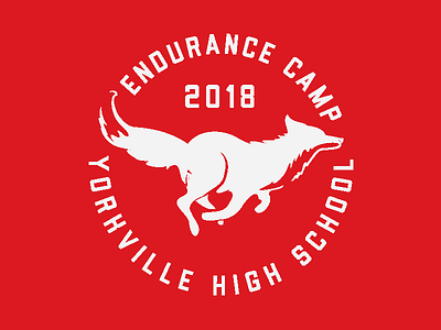 Endurance Camp T-shirt high school layout running t shirt tshirt