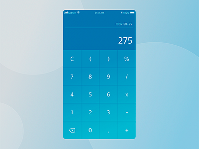 Calculator calculator dailyui sketch ui