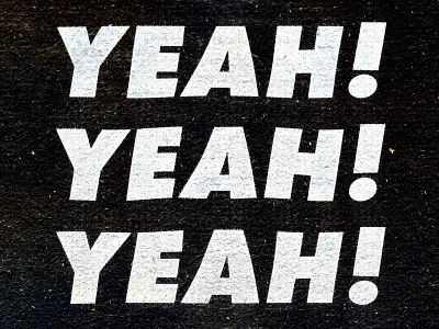 Yeah! Yeah! Yeah! beatles paper photoshop texture vintage yeah yeah yeah