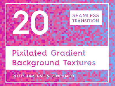 20 Pixilated Gradient Background Textures abstract background gradient graphic modern mosaic pattern pixel pixilated seamless texture