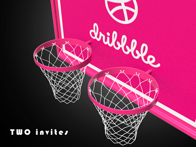 2 invites dribbble invite