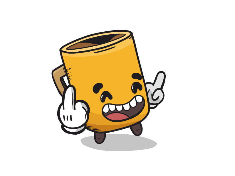 Funk you morning! animation design illustration interactive interface loop. gif ui ux vector