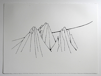 Three Apostles hike ink landscape movingsurface myth spirit threeapostles