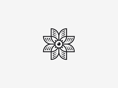 Webflower book flower geometry library logo logo for sale logoforsale mark oculus online webcam