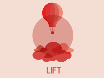 Daily Logo 1/50 - Hot Air Balloon logo balloon dailylogochallenge day2 desgin hotairballon illustration logo