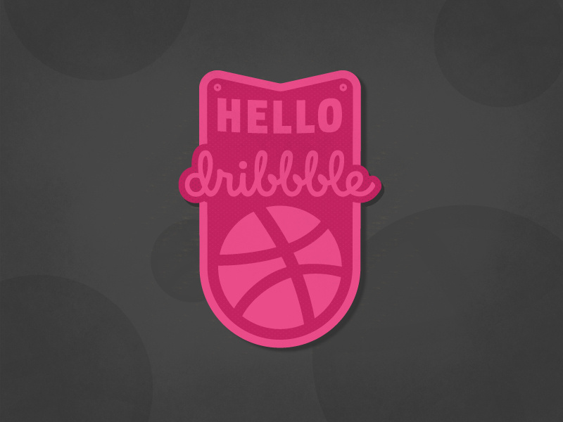 Example of Hello Dribbble!