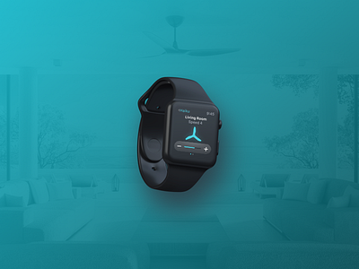 Apple Watch Concept apple applewatch ceilingfan desktop ecobee fan nest smarthome smartwatch wearables webdesign