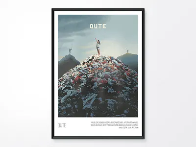 Posters: Qute app clothing cute design fashion mobile poster qute social wallart