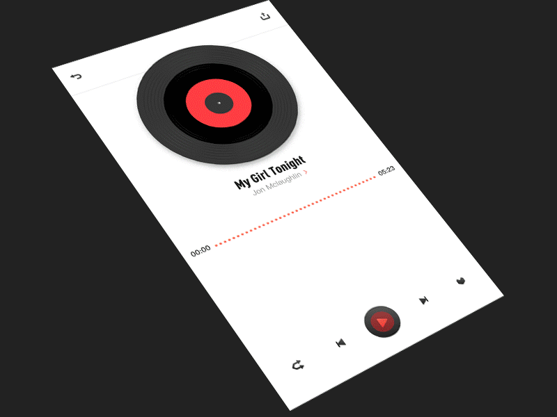 My Girl Tonight music