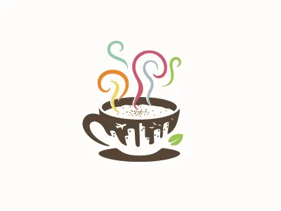 Urban Coffee Logo mocha modern morning mug studio swirl tea town travel urban