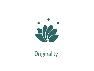 Grünkopf design flower green illustration logo