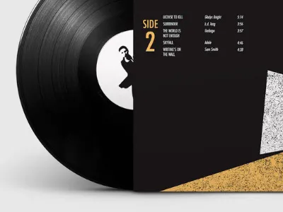 Record Album Packaging auburn bond design graphic james packaging student