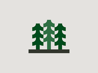 Pine Forest flat design forest icon minimalistic pine forest pine forest icon pine tree pine tree icon tree icon