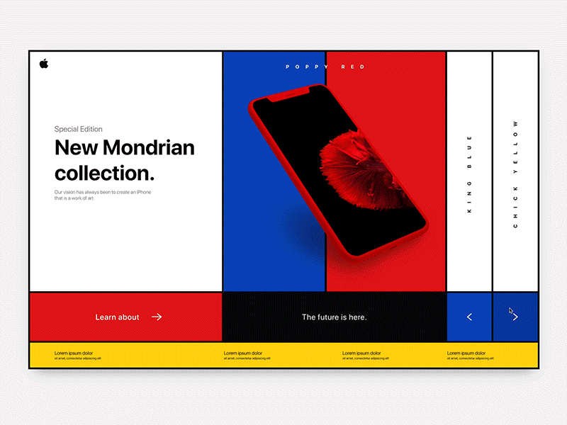 Daily Ui #3 - Landing Page - Animation animation daily dailyui design hero landing page ui ux