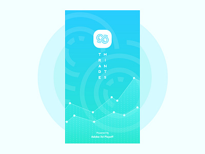 TradeMints adobe xd contest creative mints freebie icons investment madewithadobexd playoff rebound splashscreen xd
