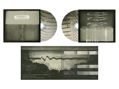 Album Artwork - Cinema Within abstract album art album cover album layout cd cinema within layout packaging vintage