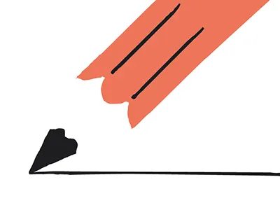 Hello Dribble cartoon conceptual design doodle drawing fun graphic humor illustration