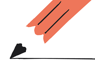 Hello Dribble cartoon conceptual design doodle drawing fun graphic humor illustration