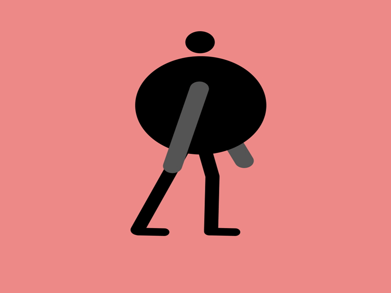 Rubberhose Walk-Cycle after effects animation cycle walk