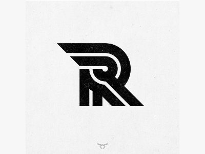 RRR brand mark branding geometric identity lettering logo monogram r typography