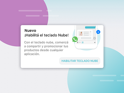 TiendaNube Keyboard ios ui ux