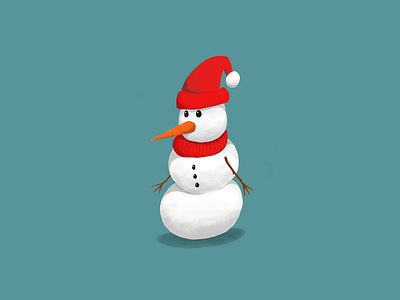 snowmen illustration snow snowman